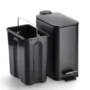 Abfalleimer SOFTY schwarz