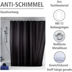 Antischimmel-Duschvorhang UNI