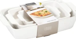Auflaufformen-Set BIANCO