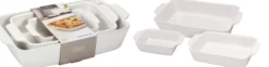 Auflaufformen-Set BIANCO