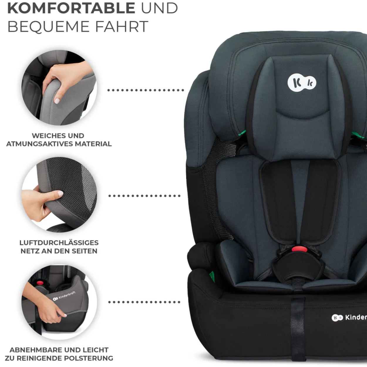 Autositz KINDERKRAFT COMFORTUP