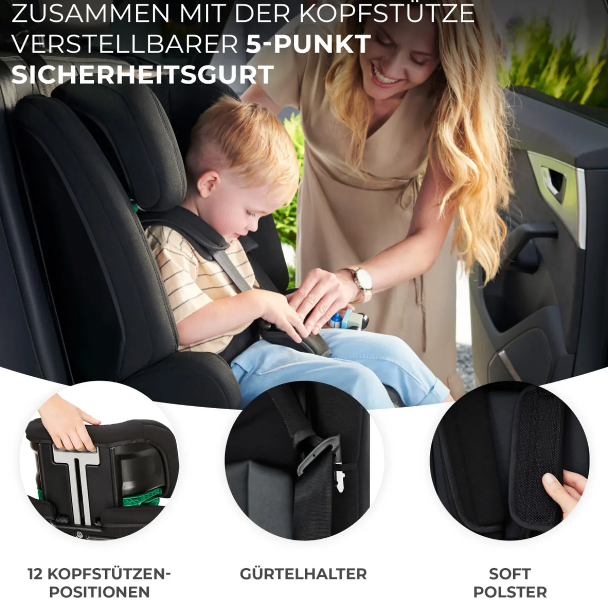 Autositz KINDERKRAFT SAFETYFIX