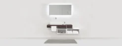 Badematte ECOLI grau