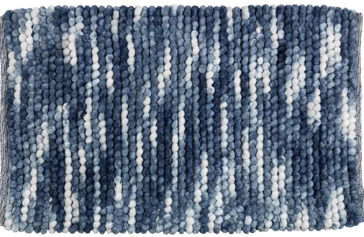 Badematte URDU blau