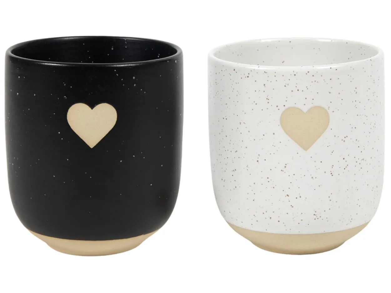 Becher SPECKLES HEART