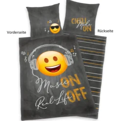 Bettwäsche Renforcé EMOT!X