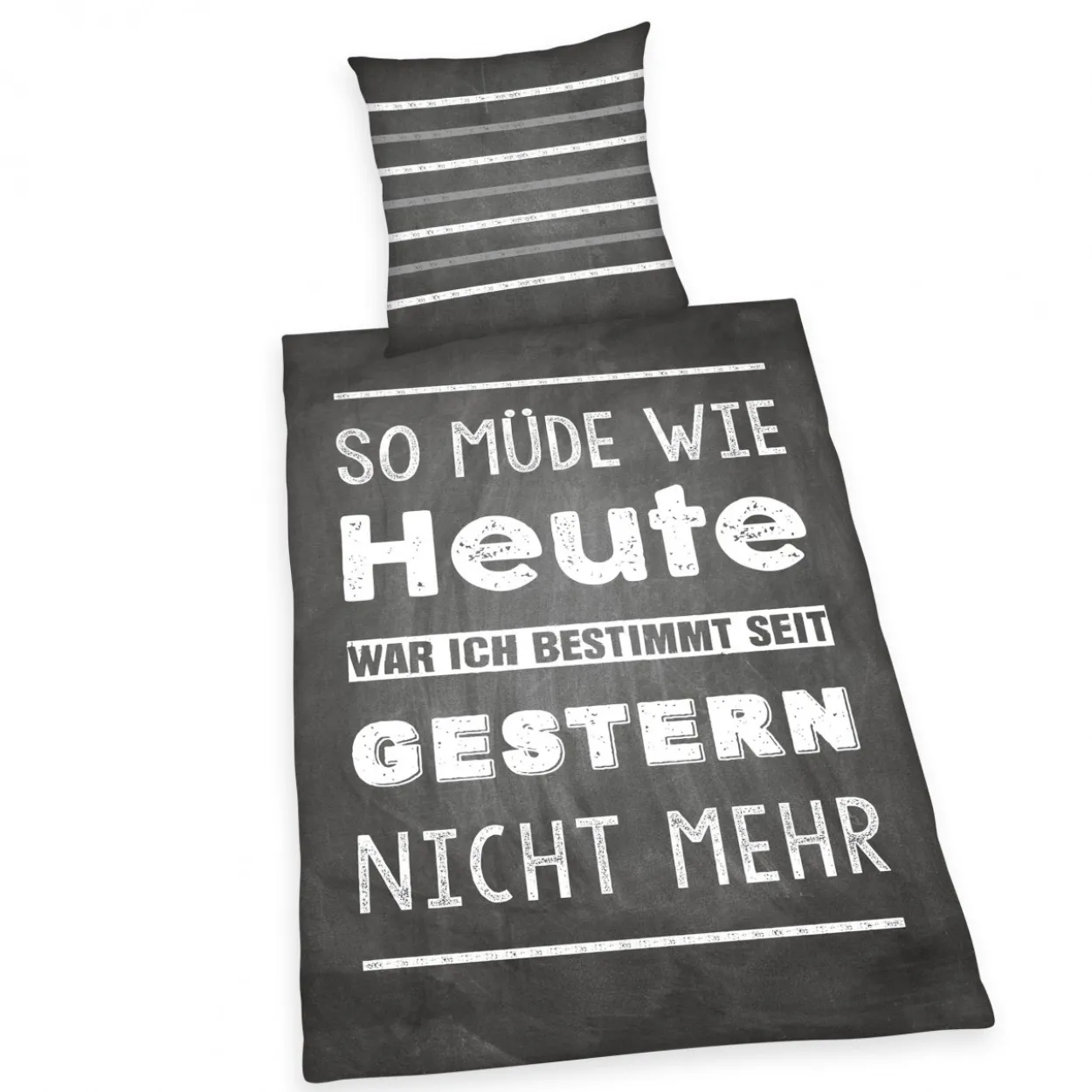 Bettwäsche Renforcé SPRÜCHE