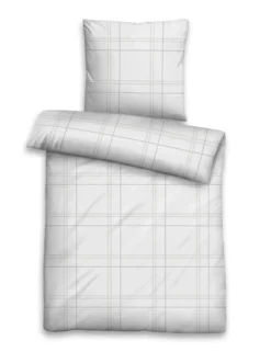 Bettwäsche SATIN sturmgrau