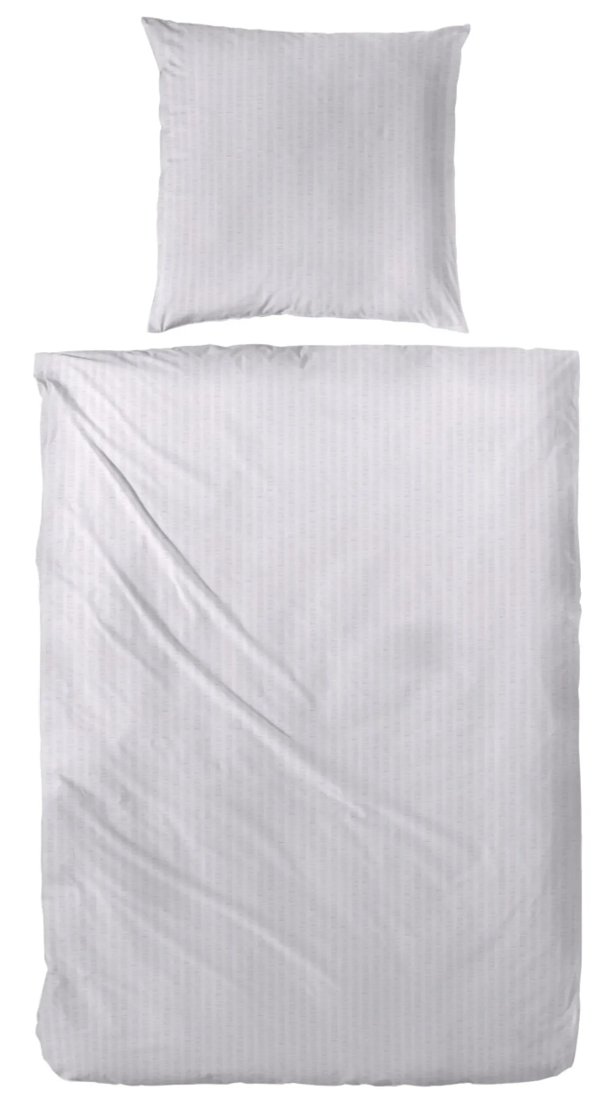 Bettwäsche SEERSUCKER silber