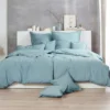 Bettwäsche STONEWASH grau