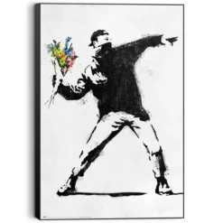 Bild BANKSY FLOWER BOMBER