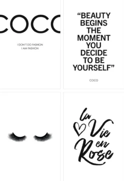 Bilder-Set BEAUTY BEGINS