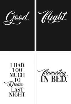 Bilder-Set GOOD NIGHT
