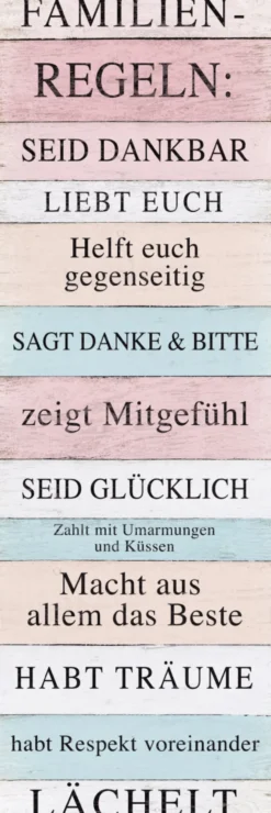 Bild FAMILIENREGELN