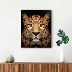 BILD LEOPARD FACE