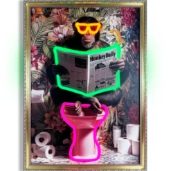 Bild MONKEY TOILET BREAK