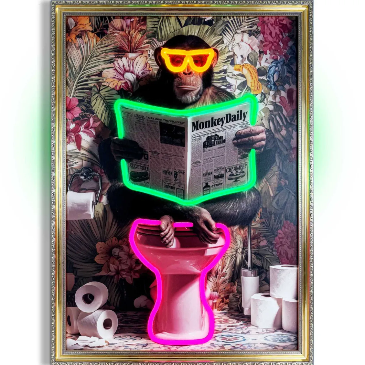 Bild MONKEY TOILET BREAK