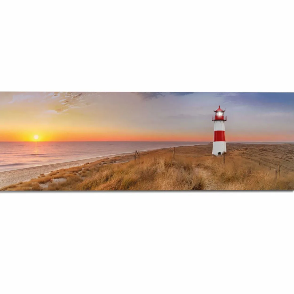 Bild NORTHSEA SUNSET LIGHTHOUS