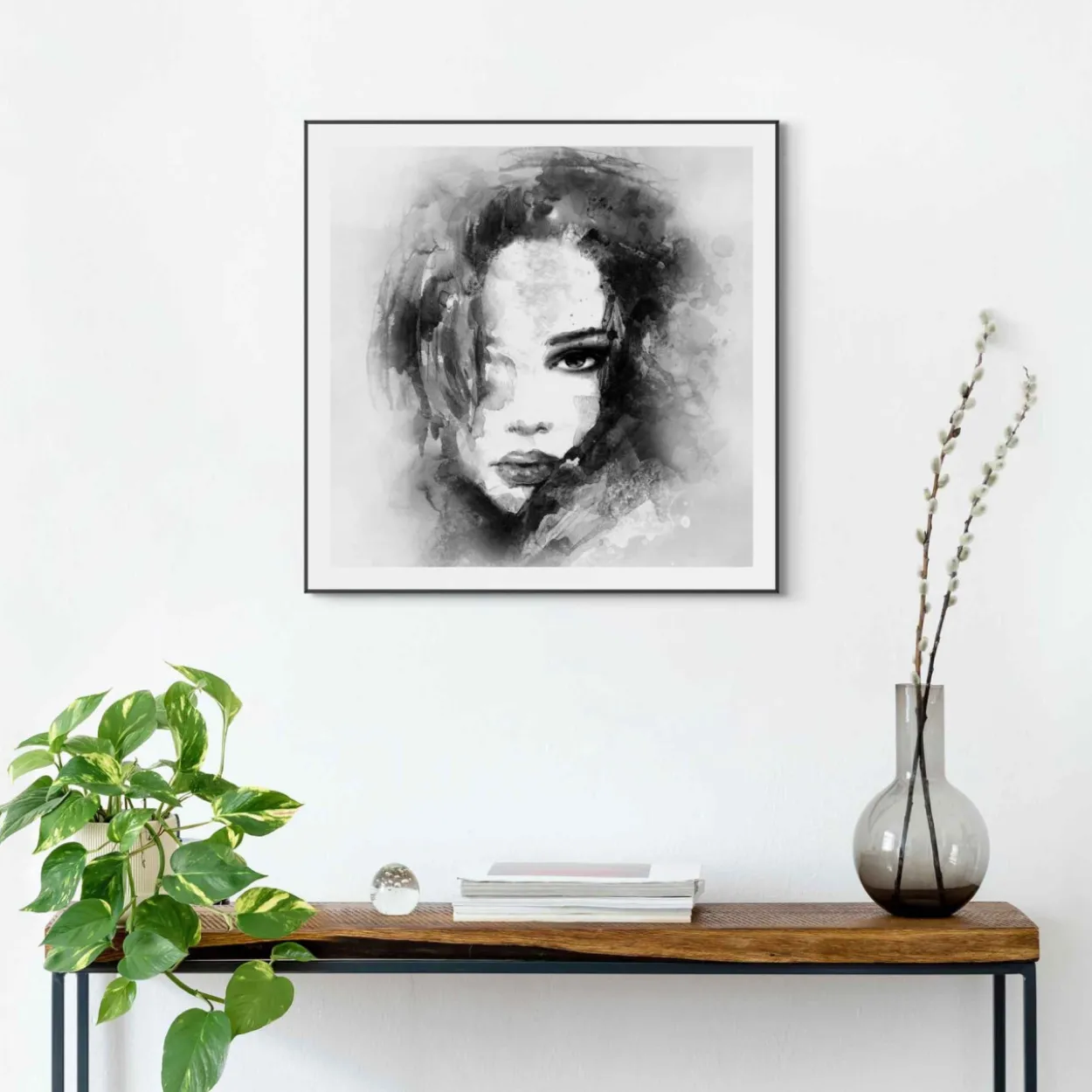 Bild WATER COLOUR FACE