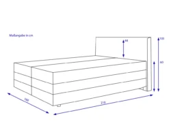 Boxspringbett LIVIN MILANO