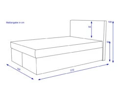 Boxspringbett LORENZA