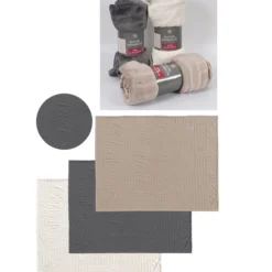Decke FLANELL EMBOSSRD
