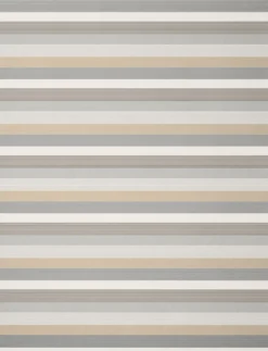 Decke HOME COTTON silber