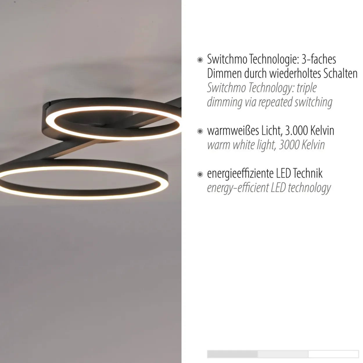 Deckenleuchte MINI RITUS