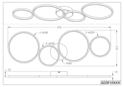 Deckenleuchte RONDO