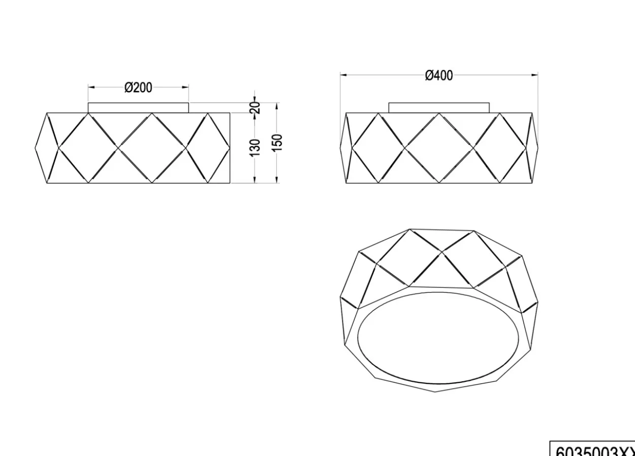 Deckenleuchte ZANDOR
