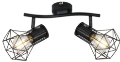 Deckenspot CAGE 2-flammig