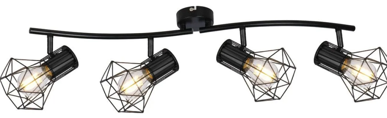 Deckenspot CAGE 4-flammig