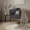 Decke PLUSH taupe