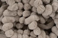 Decke PLUSH taupe