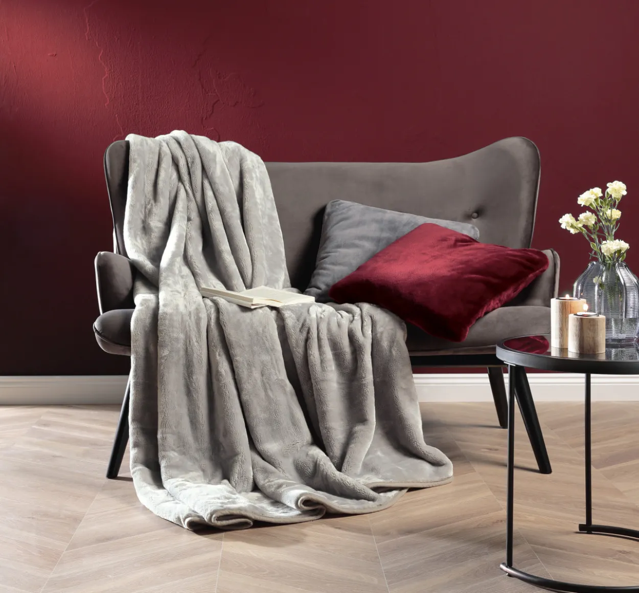 Decke PREMIUM silber