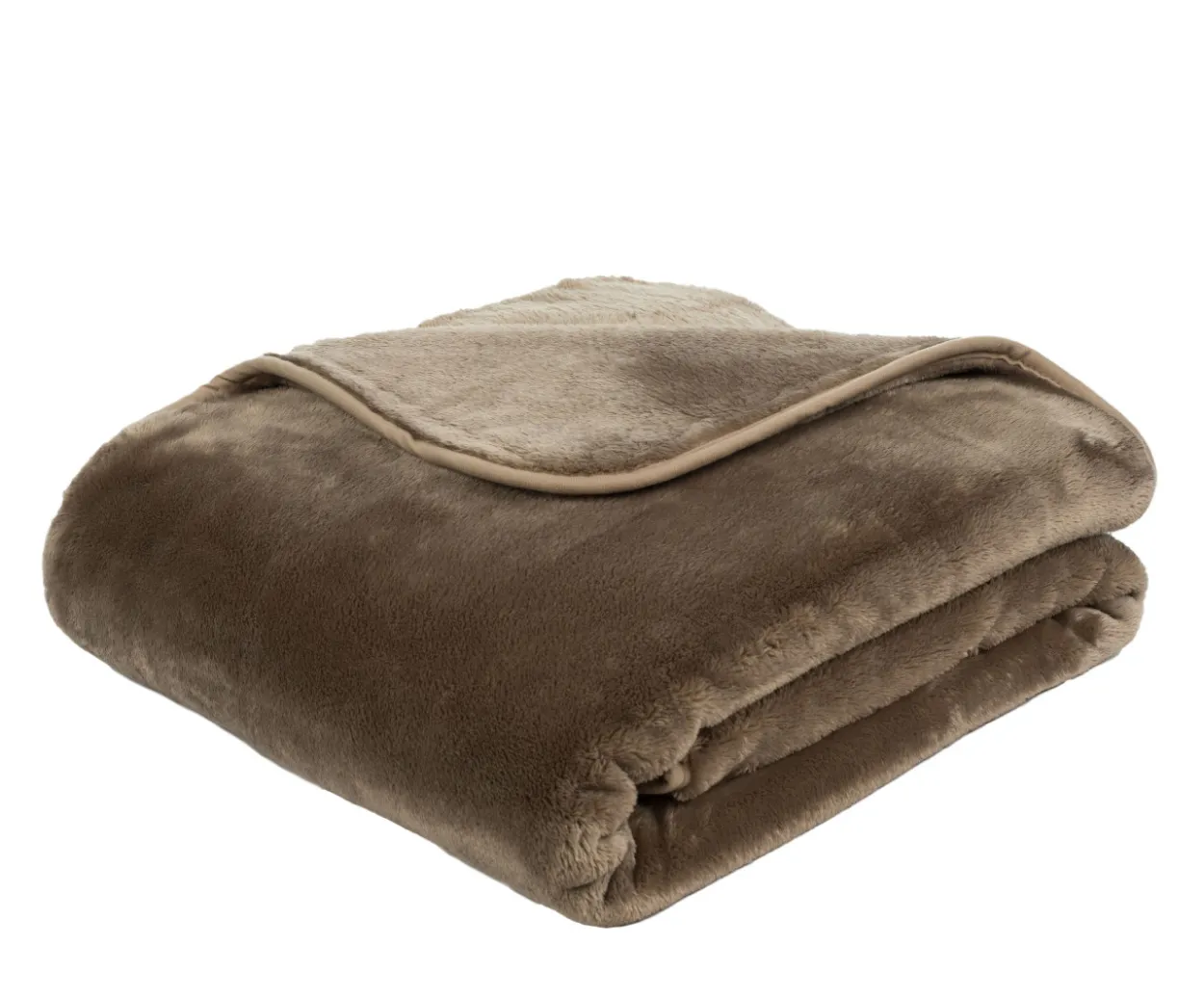 Decke PREMIUM taupe