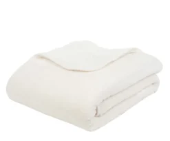 Decke PREMIUM wollweiss