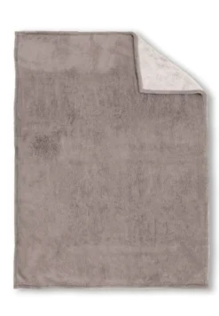 Decke SHERPA taupe