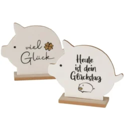 Dekofigur GLÜCK