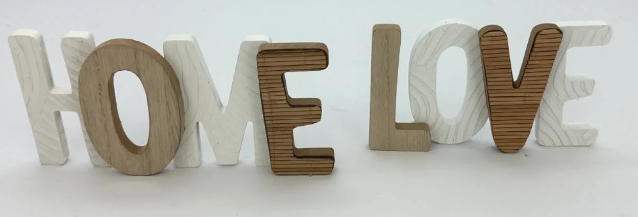 Dekoobjekt HOME/LOVE
