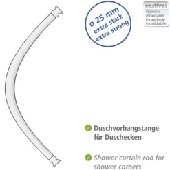 Duschstange