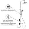 Duschsystem WATERSAVING