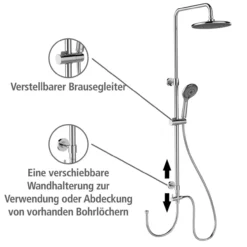 Duschsystem WATERSAVING