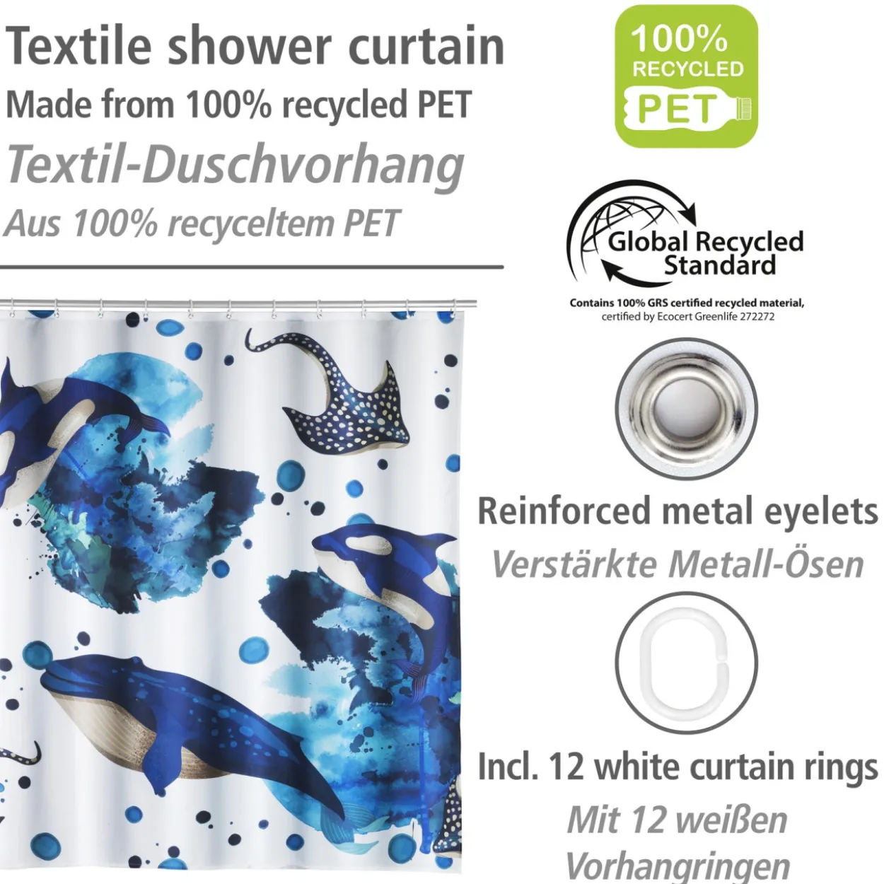Duschvorhang AQUARIS