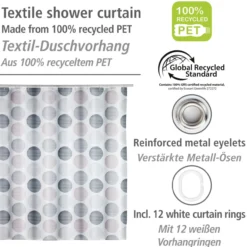 Duschvorhang PASTELL DOTS