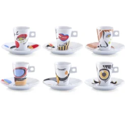 Espresso-Set 12-tlg. Faces