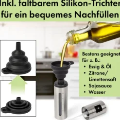 Essig/Ölsprüher-Set INOX