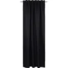 Fertigvorhang DARK schwarz