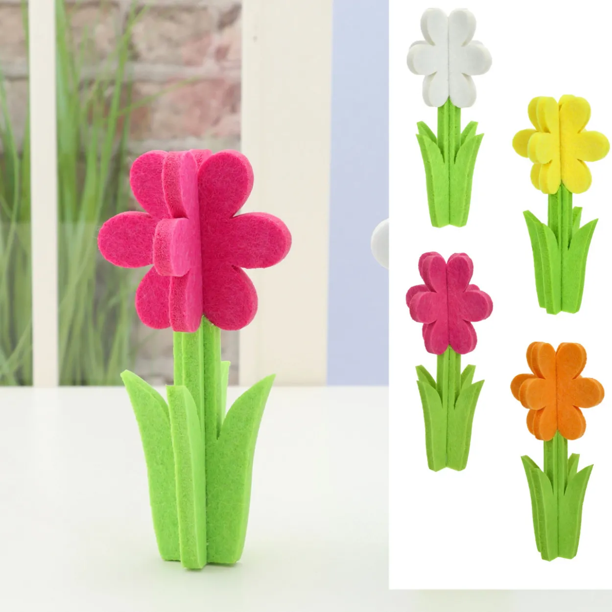 Filzblume SPRING