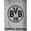 Fleecedecke BVB grau
